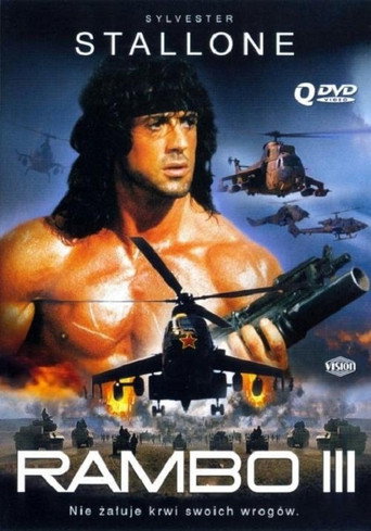 Okładka filmu Rambo III