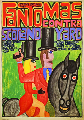 Okładka filmu Fantomas kontra Scotland Yard