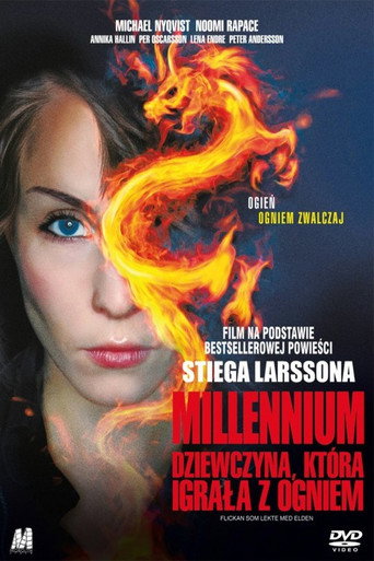 Okładka filmu Millennium: Dziewczyna, która igrała z ogniem