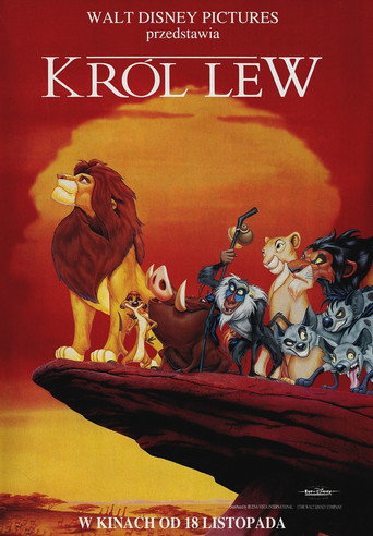 Okładka filmu Król Lew