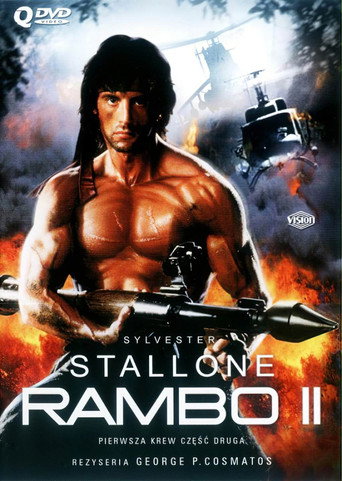 Okładka filmu Rambo II