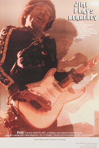 Jimi Hendrix - Jimi Plays Berkeley 在线观看和下载完整电影