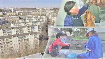 The Old Year and the New Year in a Multinational Housing Complex