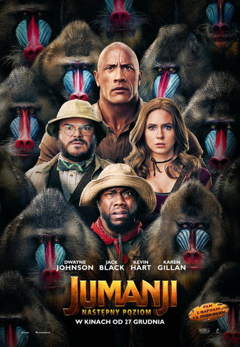 Okładka filmu Jumanji: Następny poziom