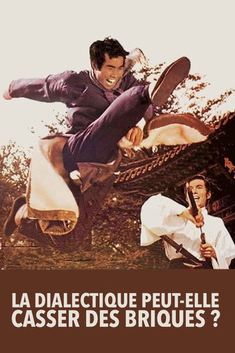 Okładka filmu La dialectique peut-elle casser des briques ?