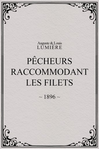 Pêcheurs raccommodant les filets