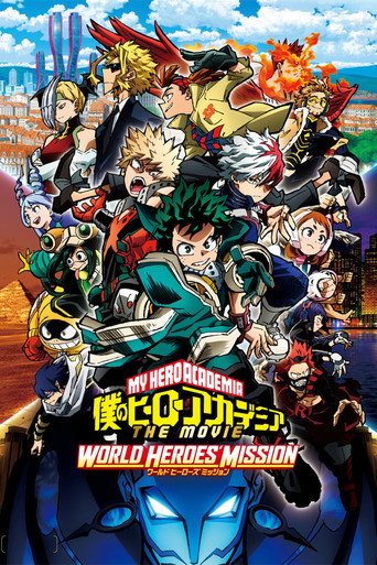 Okładka filmu My Hero Academia: World Heroes' Mission
