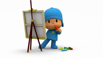 Painting with Pocoyo