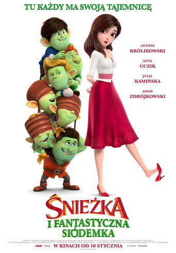Okładka filmu Śnieżka i fantastyczna siódemka