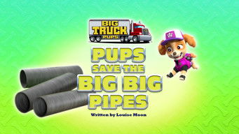 Big Truck Pups: Pups Save the Big Big Pipes