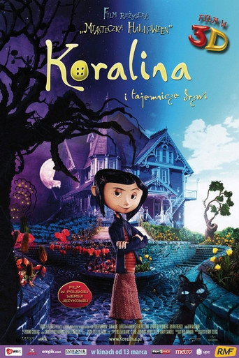 Okładka filmu Koralina i tajemnicze drzwi