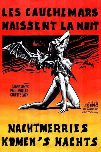 Okładka filmu Les Cauchemars naissent la nuit