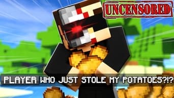 I'M A POTATO THIEF IN THE NEW MINECRAFT SERVER! (UNCENSORED)