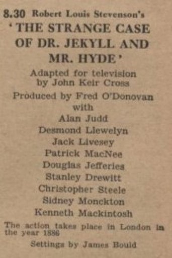 The Strange Case of Dr. Jekyll and Mr. Hyde