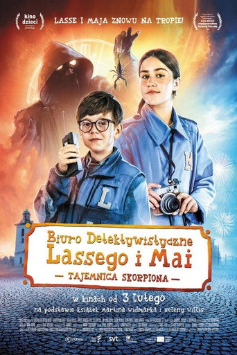 Okładka filmu Biuro Detektywistyczne Lassego i Mai. Tajemnica Skorpiona