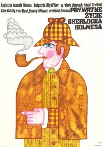 Okładka filmu Prywatne życie Sherlocka Holmesa