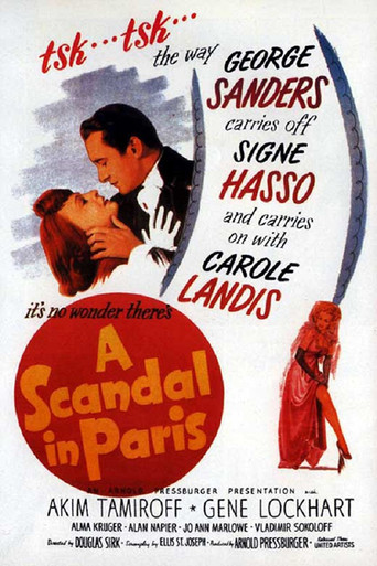 A Scandal in Paris 在线观看和下载完整电影