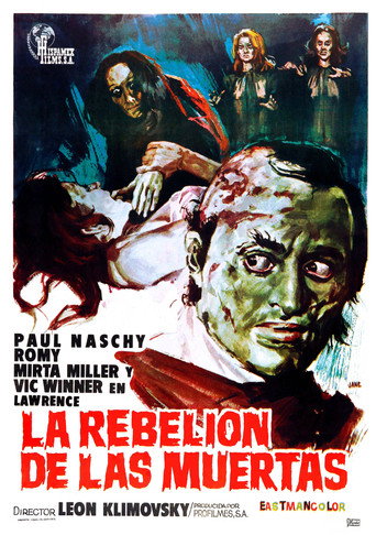 Okładka filmu La rebelión de las muertas