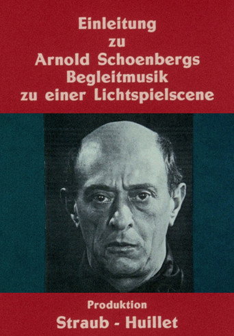 Einleitung zu Arnold Schoenbergs Begleitmusik zu einer Lichtspielscene 在线观看和下载完整电影