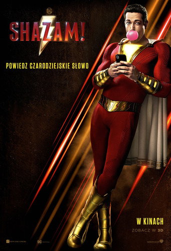 Okładka filmu Shazam!