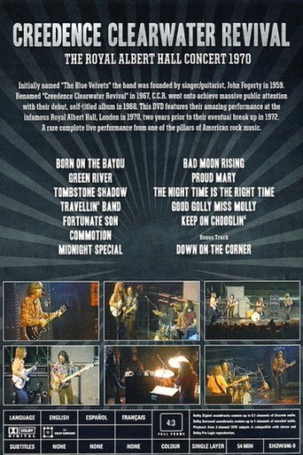Creedence Clearwater Revival: The Royal Albert Hall Concert 1970 在线观看和下载完整电影