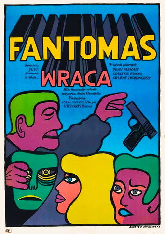 Okładka filmu Fantomas powraca