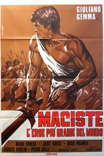 Okładka filmu Maciste największy bohater świata