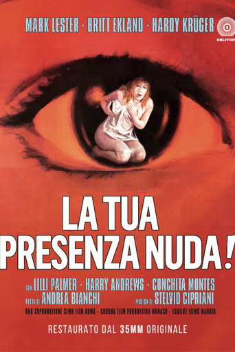 Okładka filmu La tua presenza nuda!