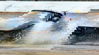 Corvette Sinkhole Adventure in a 1975 Stingray!