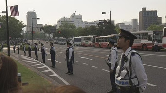 Hiroshima: On the Street Corner Waiting for the President