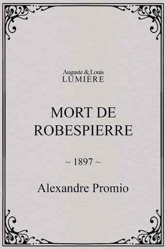 Mort de Robespierre