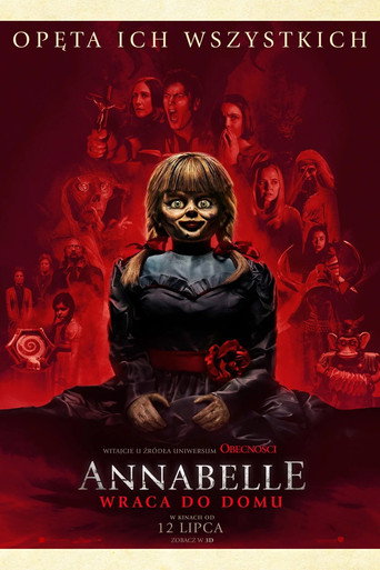 Okładka filmu Annabelle wraca do domu