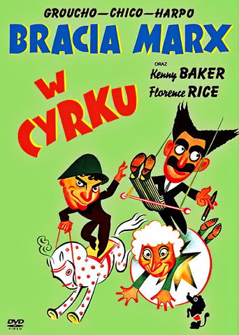 Okładka filmu Bracia Marx w cyrku