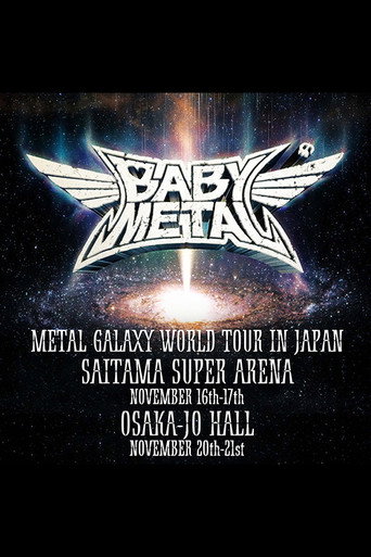 Okładka filmu BABYMETAL - Metal Galaxy World Tour in Japan