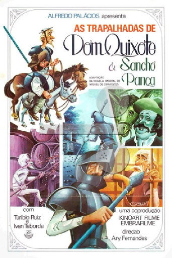 Okładka filmu As Trapalhadas de Dom Quixote e Sancho Pança