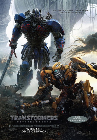 Okładka filmu Transformers. Ostatni rycerz