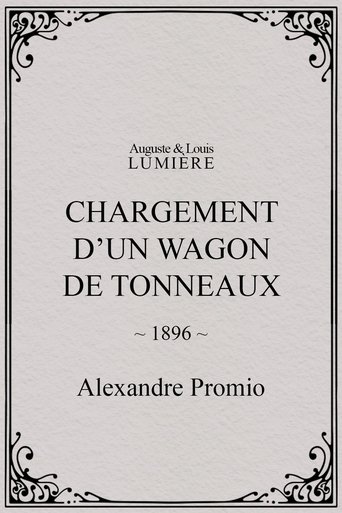 Chargement d’un wagon de tonneaux