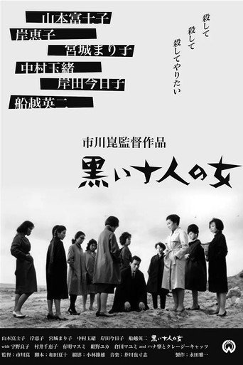 Okładka filmu 黒い十人の女