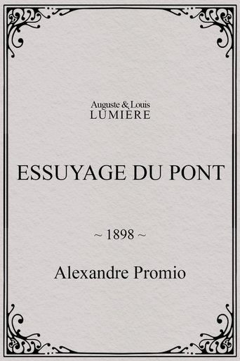 Essuyage du pont