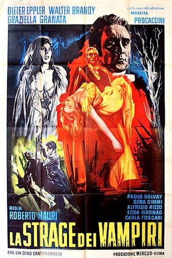 Okładka filmu La strage dei vampiri