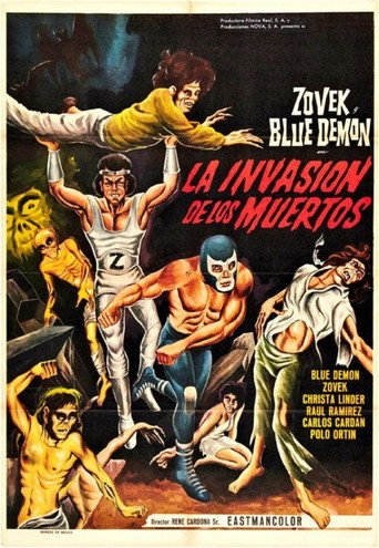 Blue Demon y Zovek en La invasión de los Muertos 在线观看和下载完整电影