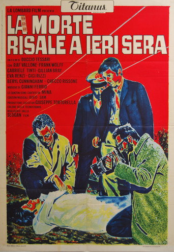 Okładka filmu La morte risale a ieri sera