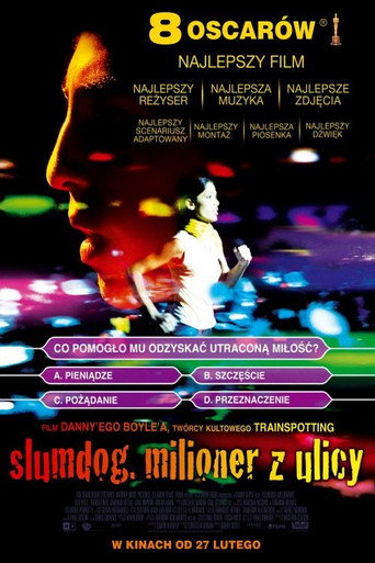 Okładka filmu Slumdog. Milioner z ulicy