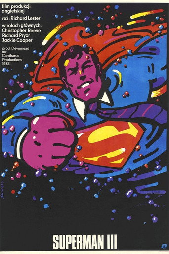 Okładka filmu Superman III