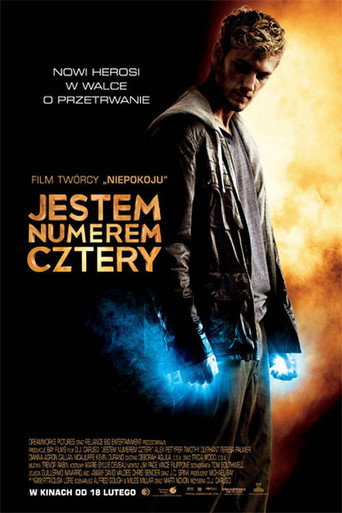 Okładka filmu Jestem numerem cztery