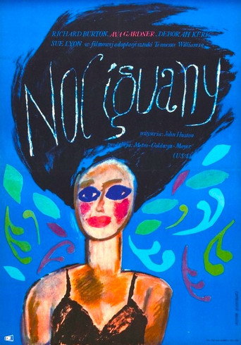 Okładka filmu Noc Iguany
