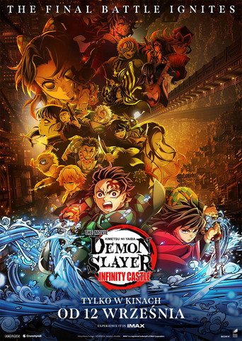 Okładka filmu Demon Slayer: Kimetsu no Yaiba – Infinity Castle