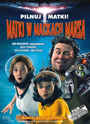 Okładka filmu Matki w mackach Marsa