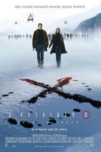 Okładka filmu Z archiwum X: Chcę wierzyć