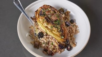 Harfoots Roasted Caraflex Cabbage - A Lord of the Rings Inspired Meal